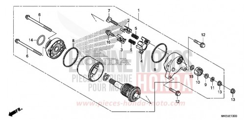 STARTING MOTOR CRF450LL de 2020